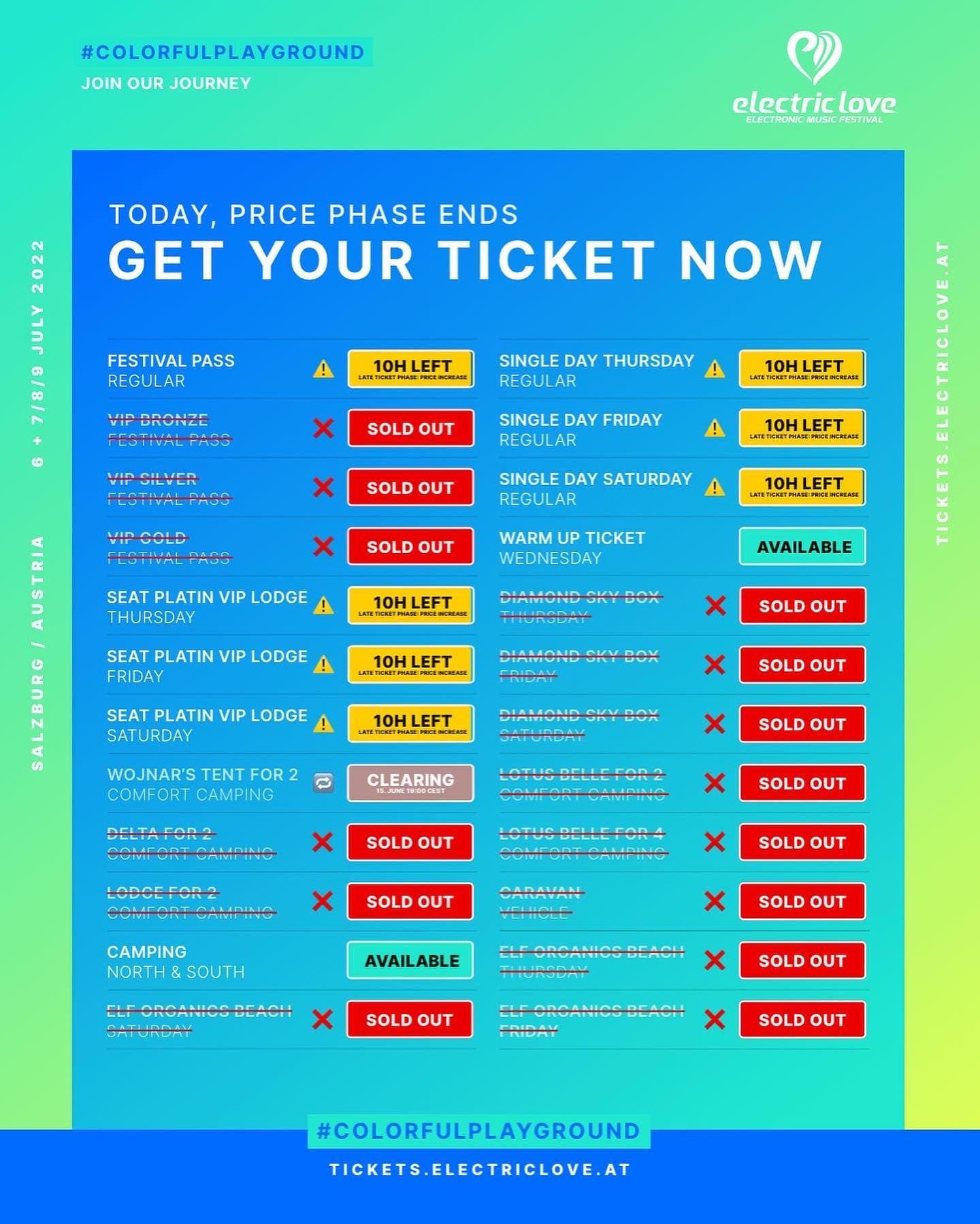 Time to HURRY! β°π₯ In just a few hours the Regular Ticket Phase ends. Once the L (2/3)