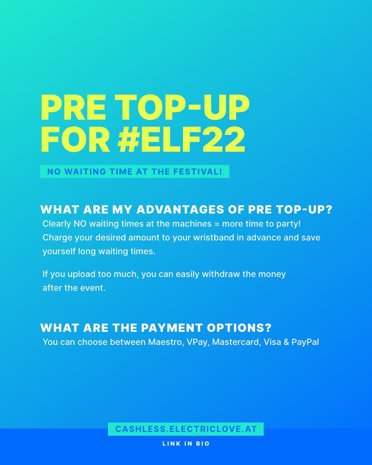 PRE TOP-UP IS AVAILABLE NOW! ๐คฉ TIPP: SAVE YOURSELF LONG WAITING TIMES! Charge y (2/2)