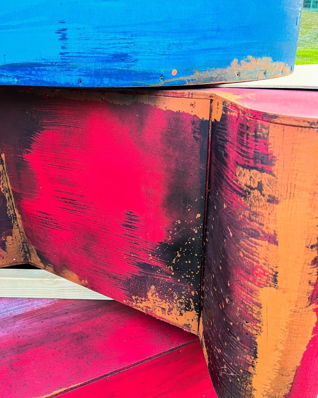 Our stages are getting shape. ππ Wonder which stage that could be? Any guesses (3/3)