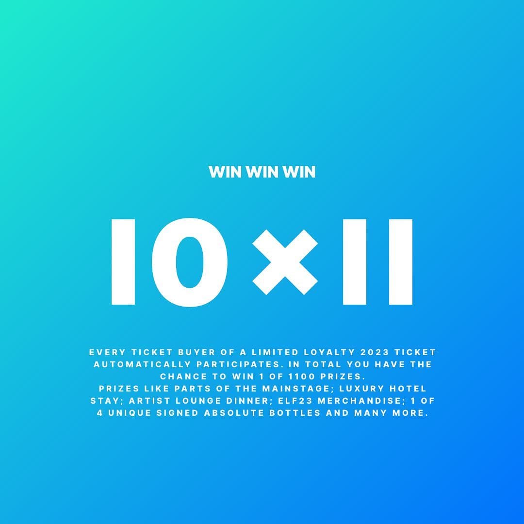 WIN WIN WIN π Get one of the Limited Loyalty tickets and win. Every ticket buye (2/2)