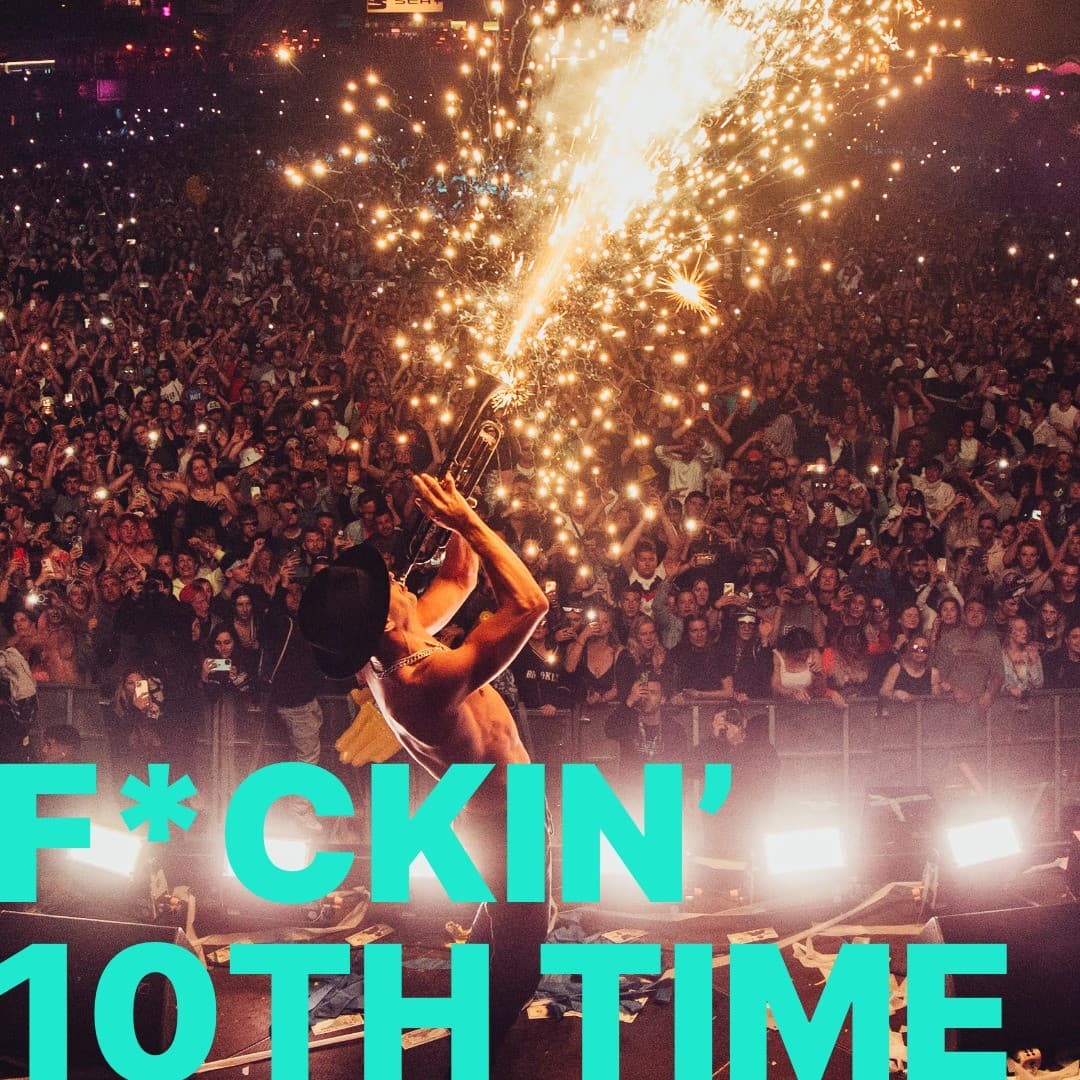 Electric Love Festival the f*ckin' 10th time! π€― Who will join us? Hands up.