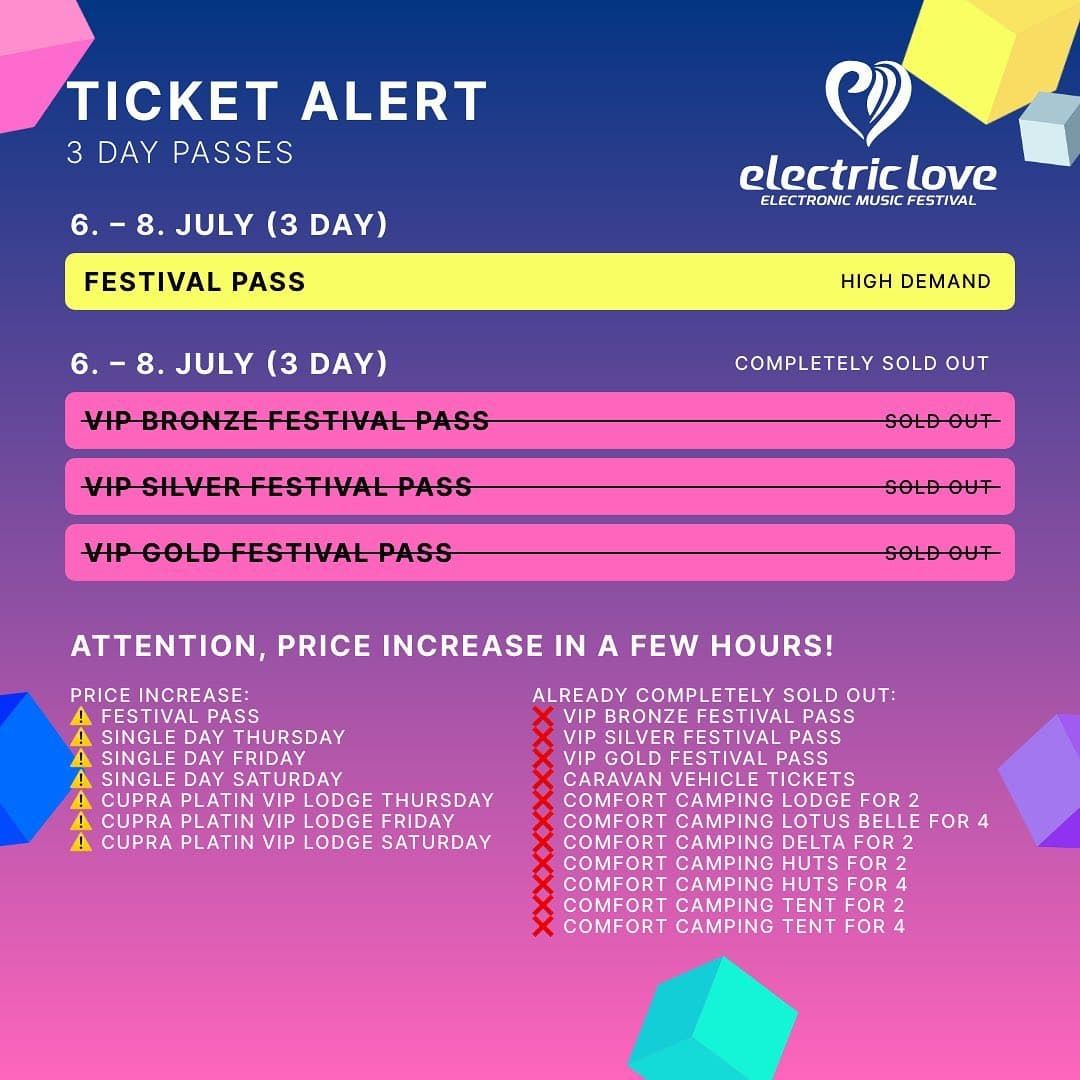 The next category is SOLD OUT. ❌ You're like us - you can't wait for July either (3/3)