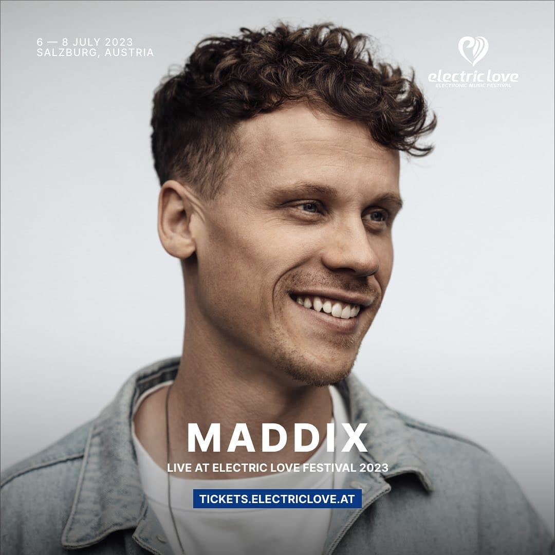 Prepare for some fresh sounds of Maddix! π₯ Electric Love Mainstage, Friday 7th