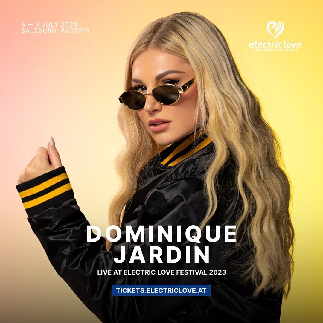 Please welcome Dominique Jardin at the official Warm-Up Party on 5th July 2023!