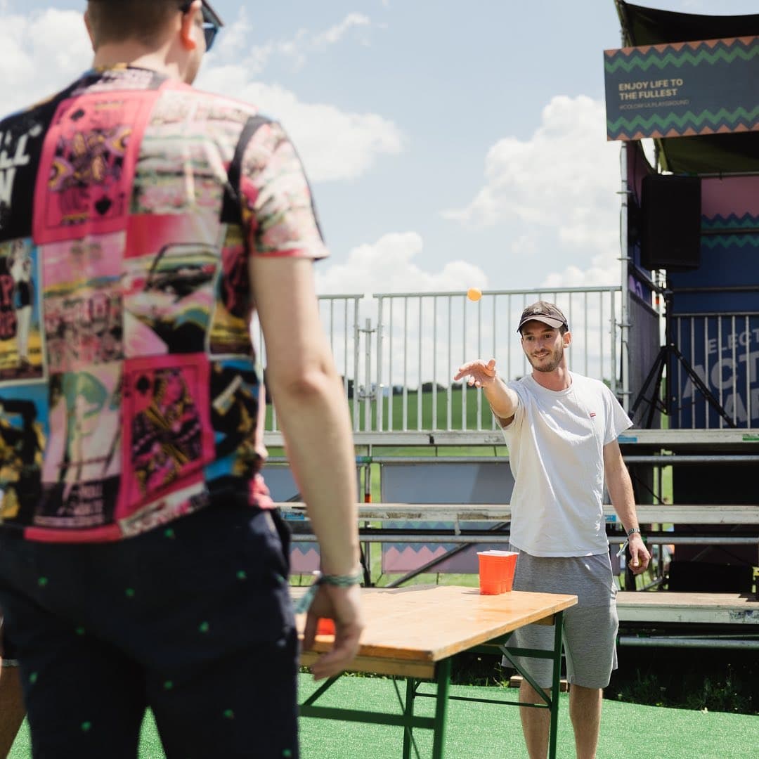 Camping at means endless fun & party ☀️🥳 At our huge campsite in 2023 many (2/6)