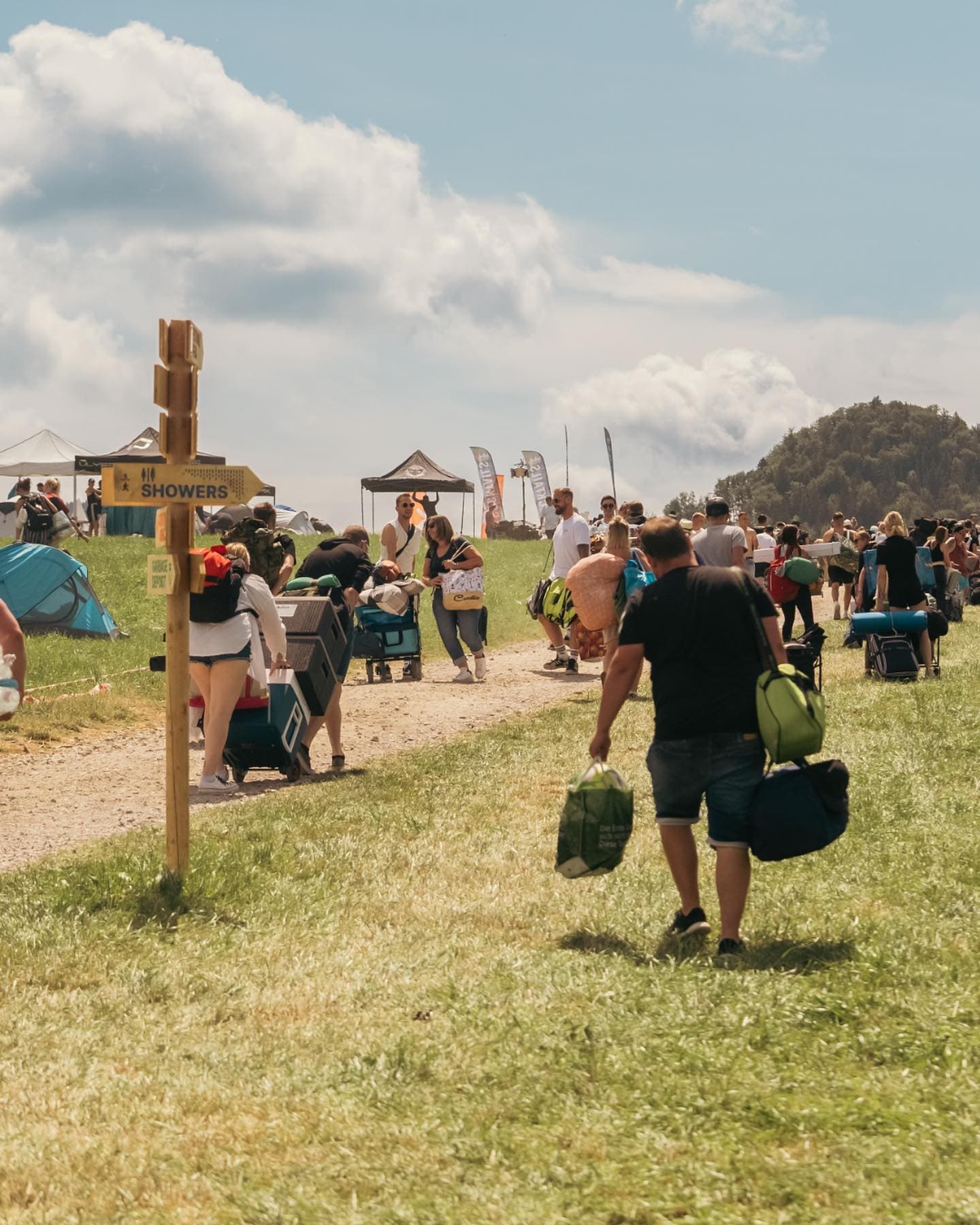 The campgrounds are heating up and the party is just getting started! Welcome ho (1/3)