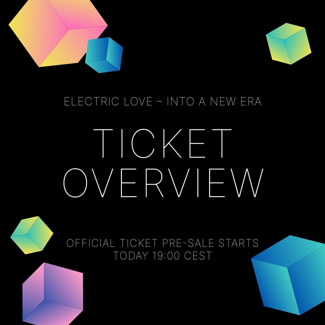 Today we start into a New Era. β€οΈβπ₯ The official ticket pre-sale for beg (1/2)