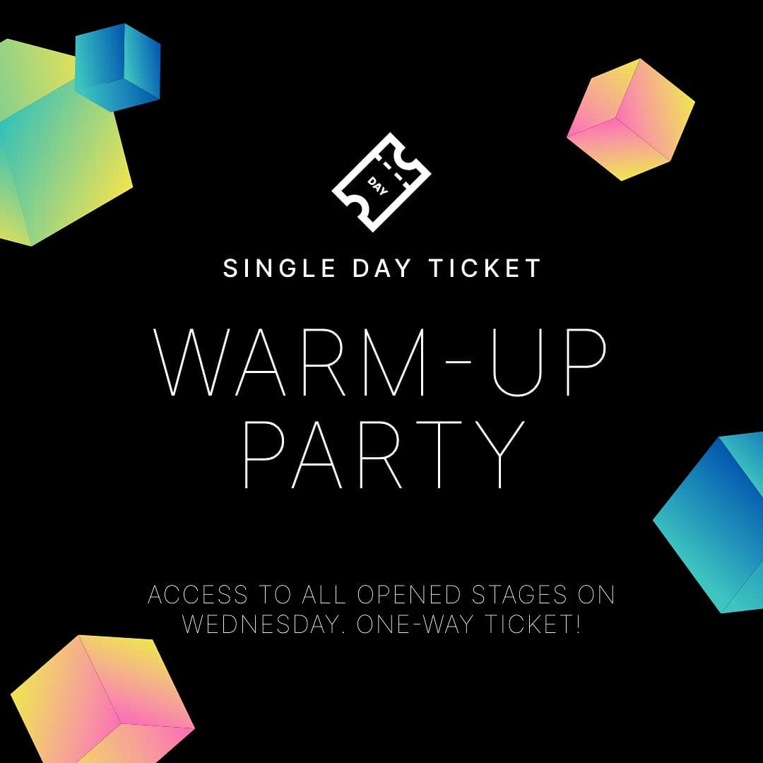 The party kicks off already on Wednesday with your FCK Genres Warm-Up party! ๐ฎโ (1/2)