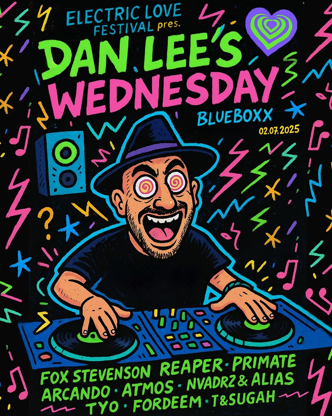 π The hardest Wednesday of the year! β Electric Love presents: DAN LEEβS WEDNES (1/3)