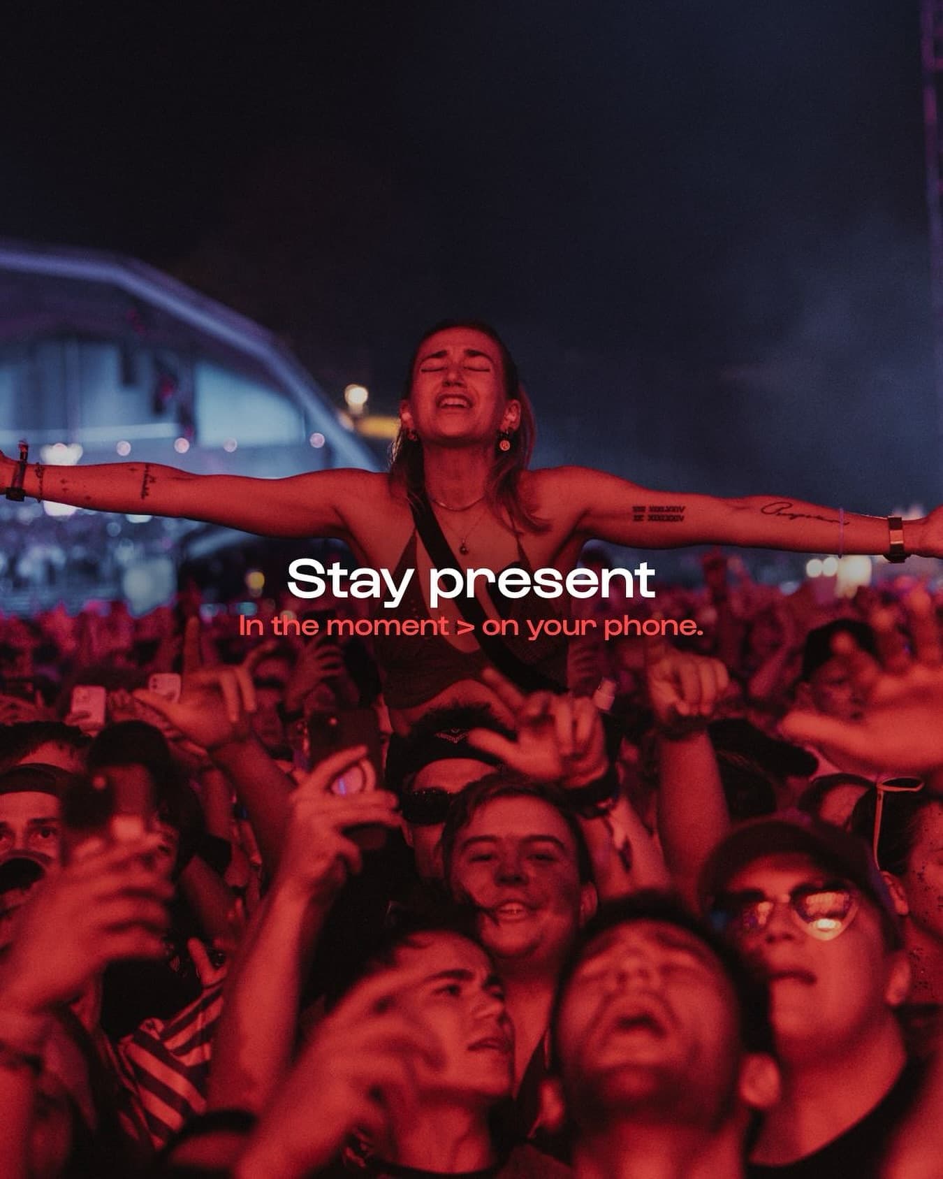 You don’t need to film everything to remember it. Put your phone down for a bit,
