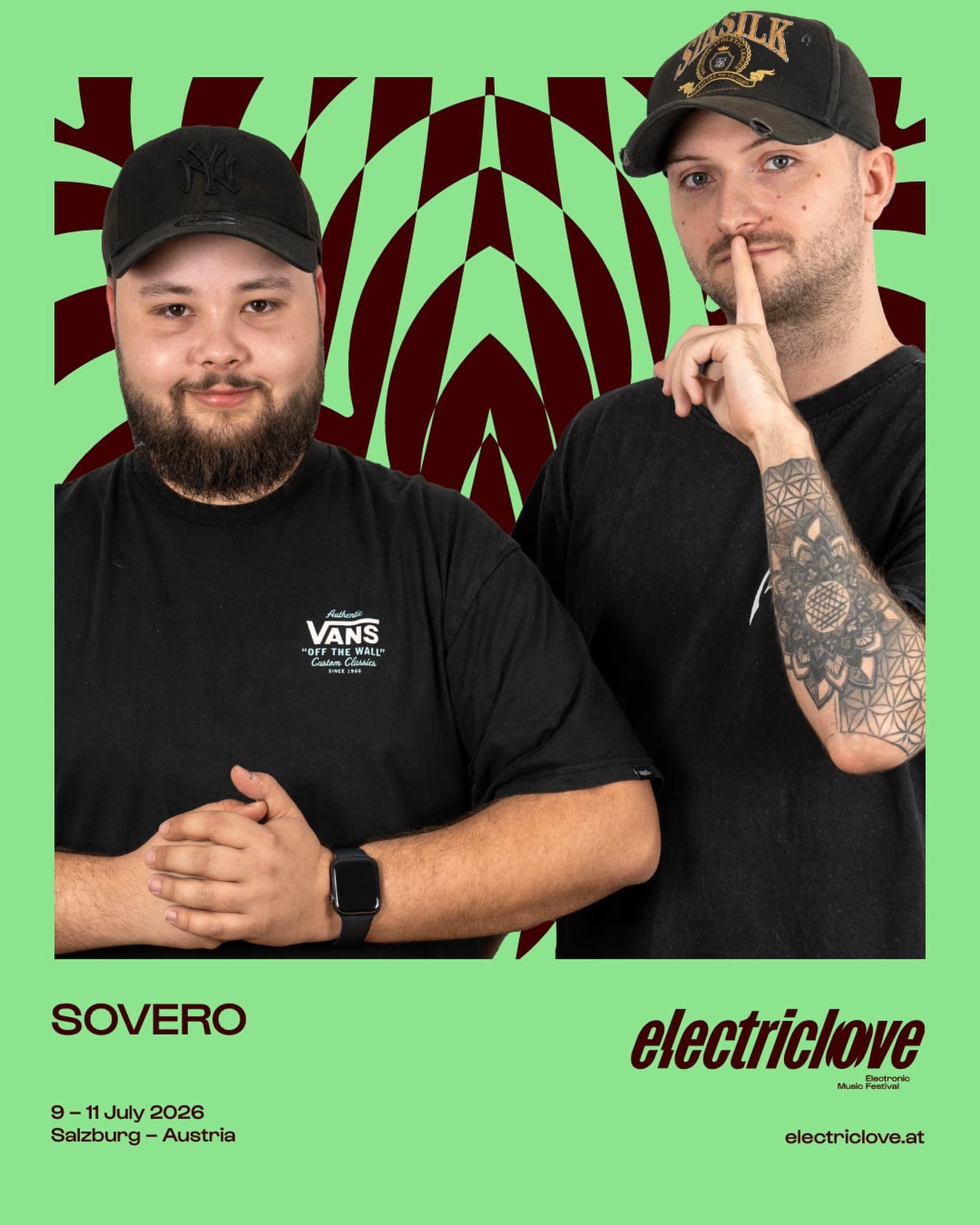 Welcome back to Electric Love @sovero.music โค๏ธโ๐ฅ Early Bird phase ends 31.12. G