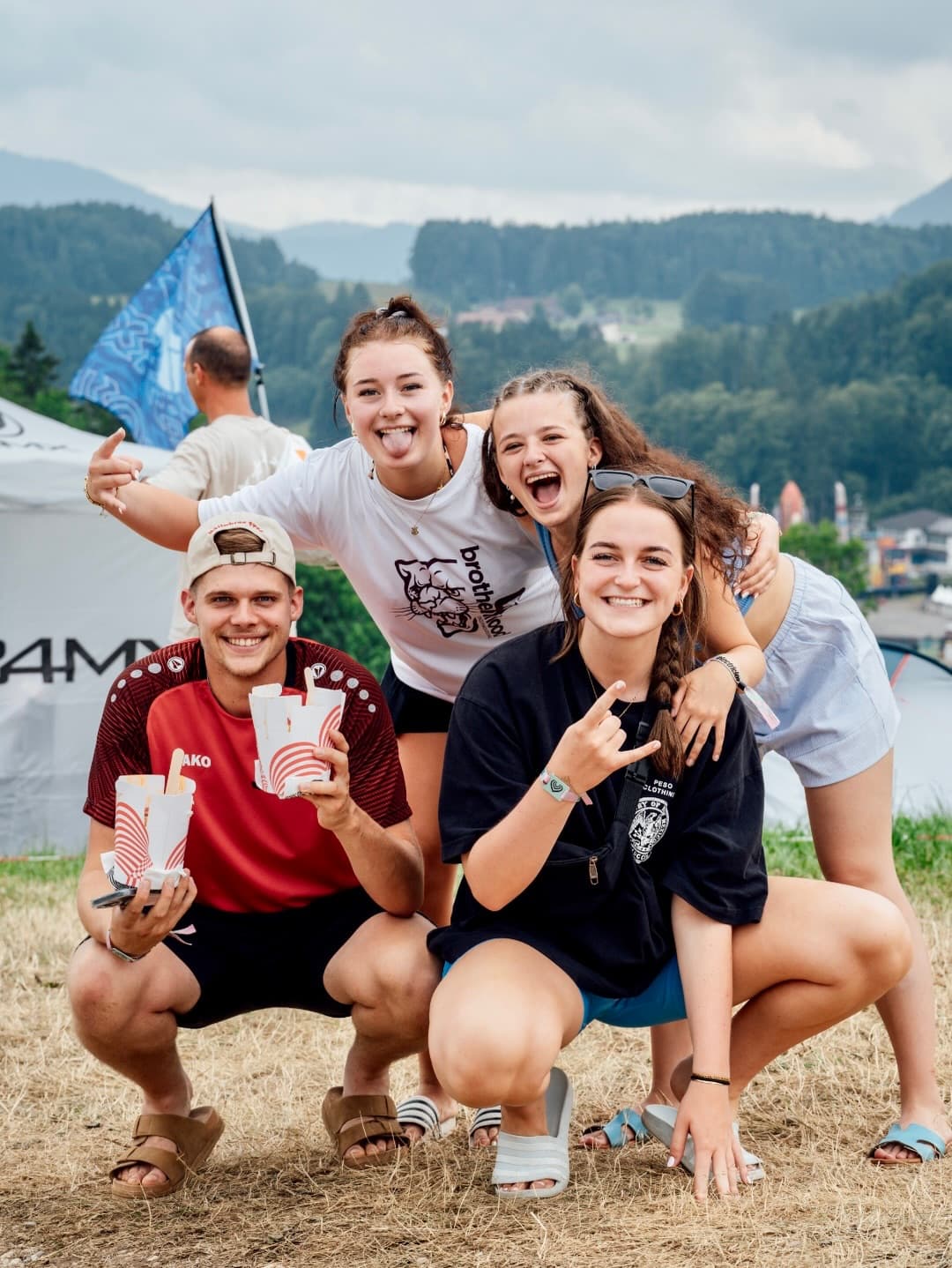 Campsite days = best days ☀️⛺️ Want to skip the hassle? Book one of our Pre-Pitc (5/6)
