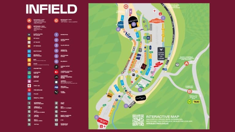 Find your way around the infield! ๐บ๏ธ Be sure to check out our NEW Mainstage Vie (2/2)
