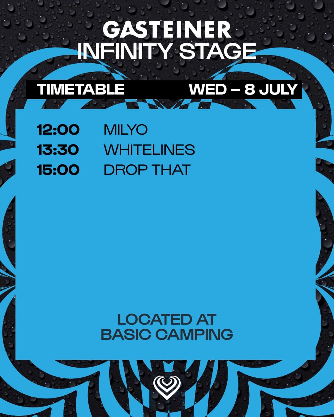 This is the Camping Stage Timetable! ๐๏ธ ๐๐๐๐๐ง๐ฅ๐๐ ๐๐ข๐ฉ๐ โ๐ฎ๐ฒ ๐ 9. โ (2/5)