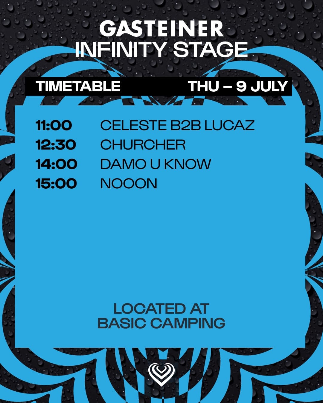 This is the Camping Stage Timetable! ๐๏ธ ๐๐๐๐๐ง๐ฅ๐๐ ๐๐ข๐ฉ๐ โ๐ฎ๐ฒ ๐ 9. โ (3/5)