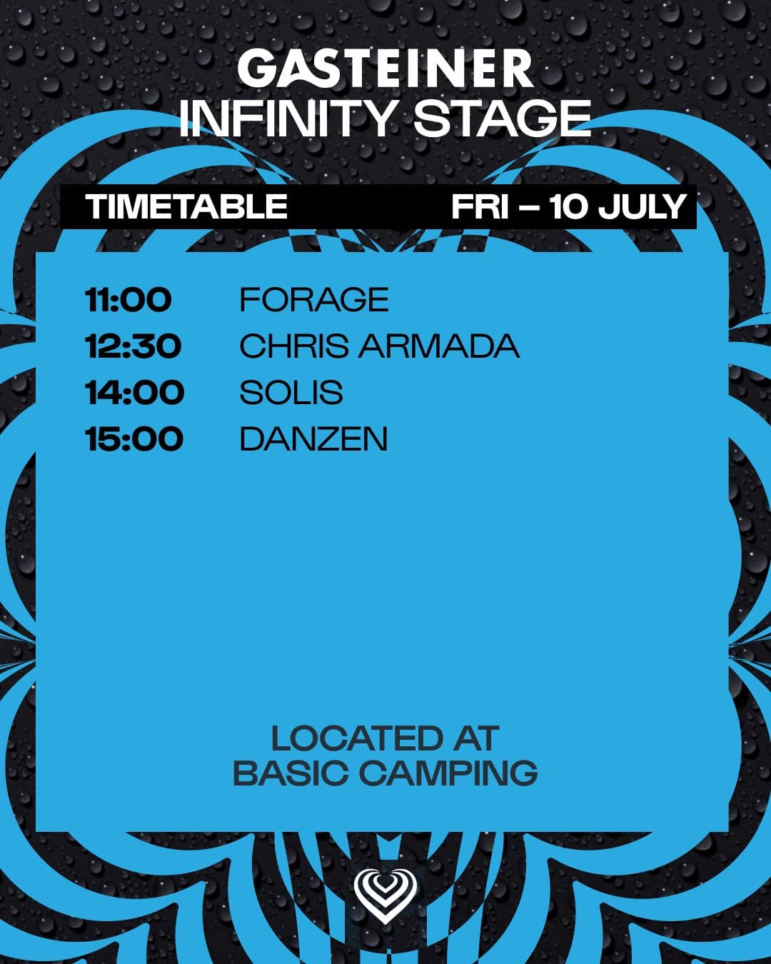This is the Camping Stage Timetable! ๐๏ธ ๐๐๐๐๐ง๐ฅ๐๐ ๐๐ข๐ฉ๐ โ๐ฎ๐ฒ ๐ 9. โ (4/5)