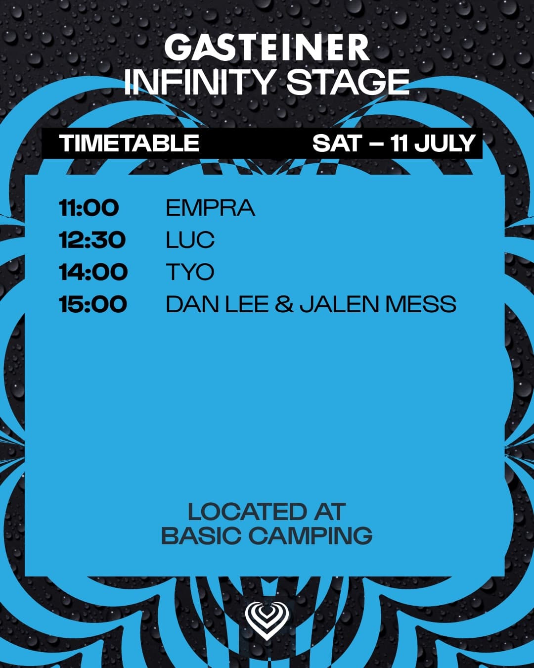 This is the Camping Stage Timetable! ๐๏ธ ๐๐๐๐๐ง๐ฅ๐๐ ๐๐ข๐ฉ๐ โ๐ฎ๐ฒ ๐ 9. โ (5/5)
