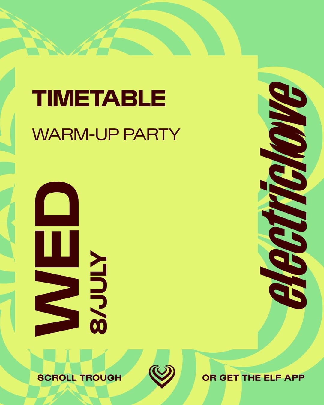 Timetable for the Warm-Up Party Wednesday! ๐ฅ ๐๐๐๐๐ง๐ฅ๐๐ ๐๐ข๐ฉ๐ โ๐ฎ๐ฒ ๐ (1/4)