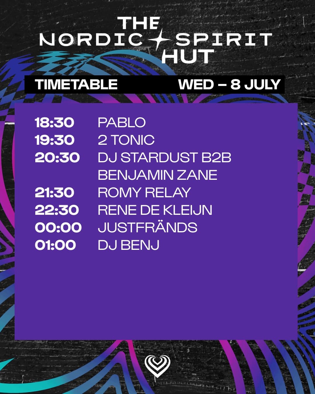 Timetable for the Warm-Up Party Wednesday! ๐ฅ ๐๐๐๐๐ง๐ฅ๐๐ ๐๐ข๐ฉ๐ โ๐ฎ๐ฒ ๐ (4/4)