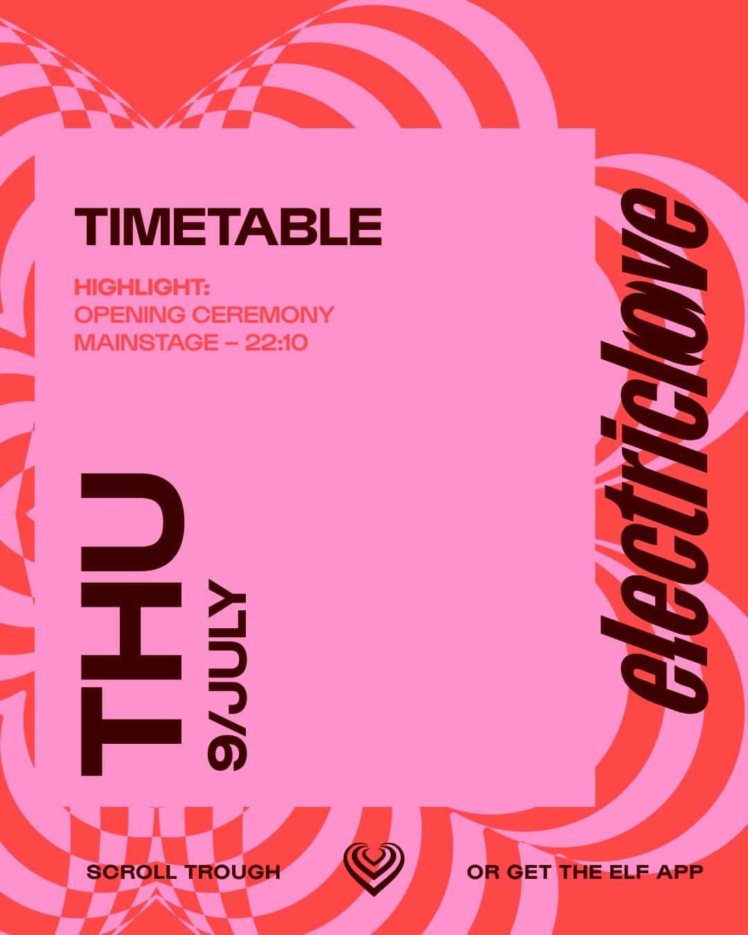 This is the Thursday timetable, kicking off officially. ๐ ๐๐๐๐๐ง๐ฅ๐ (1/8)