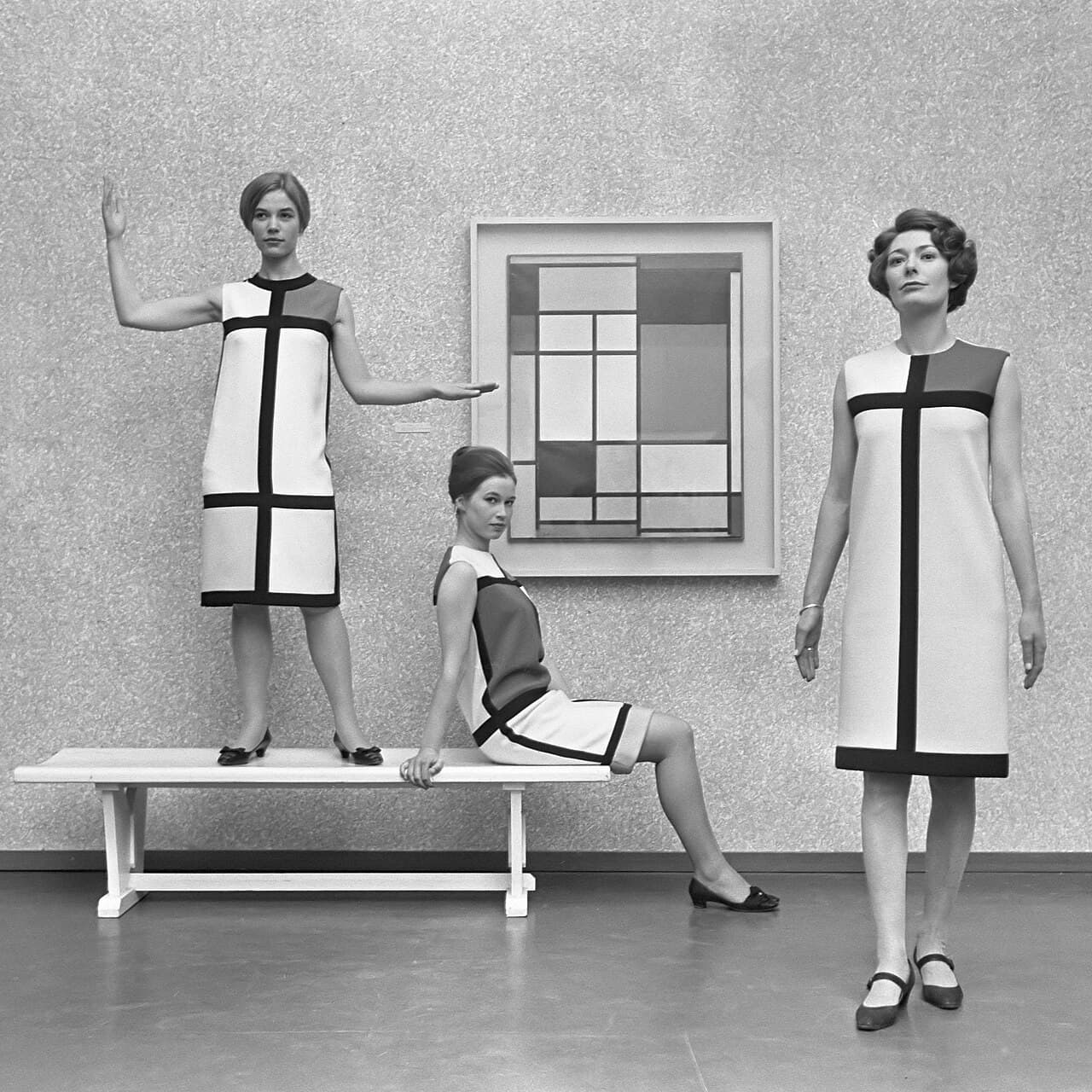 YSL Mondrian Dress