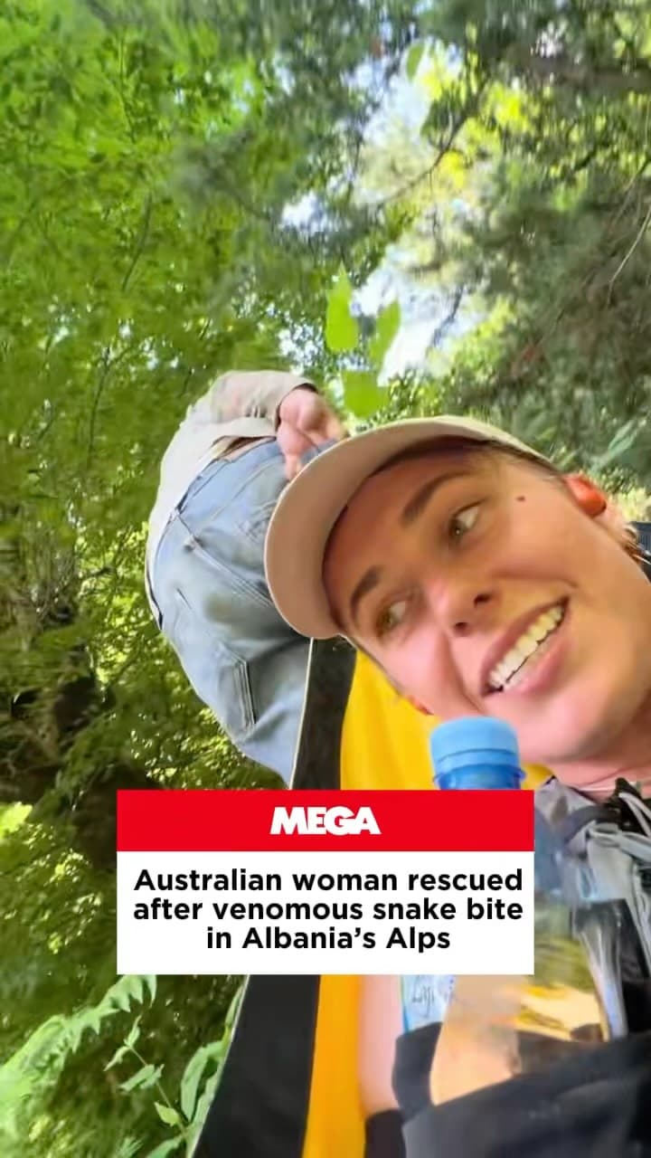 An Australian tourist has shared her dramatic survival story after being bitten by a European