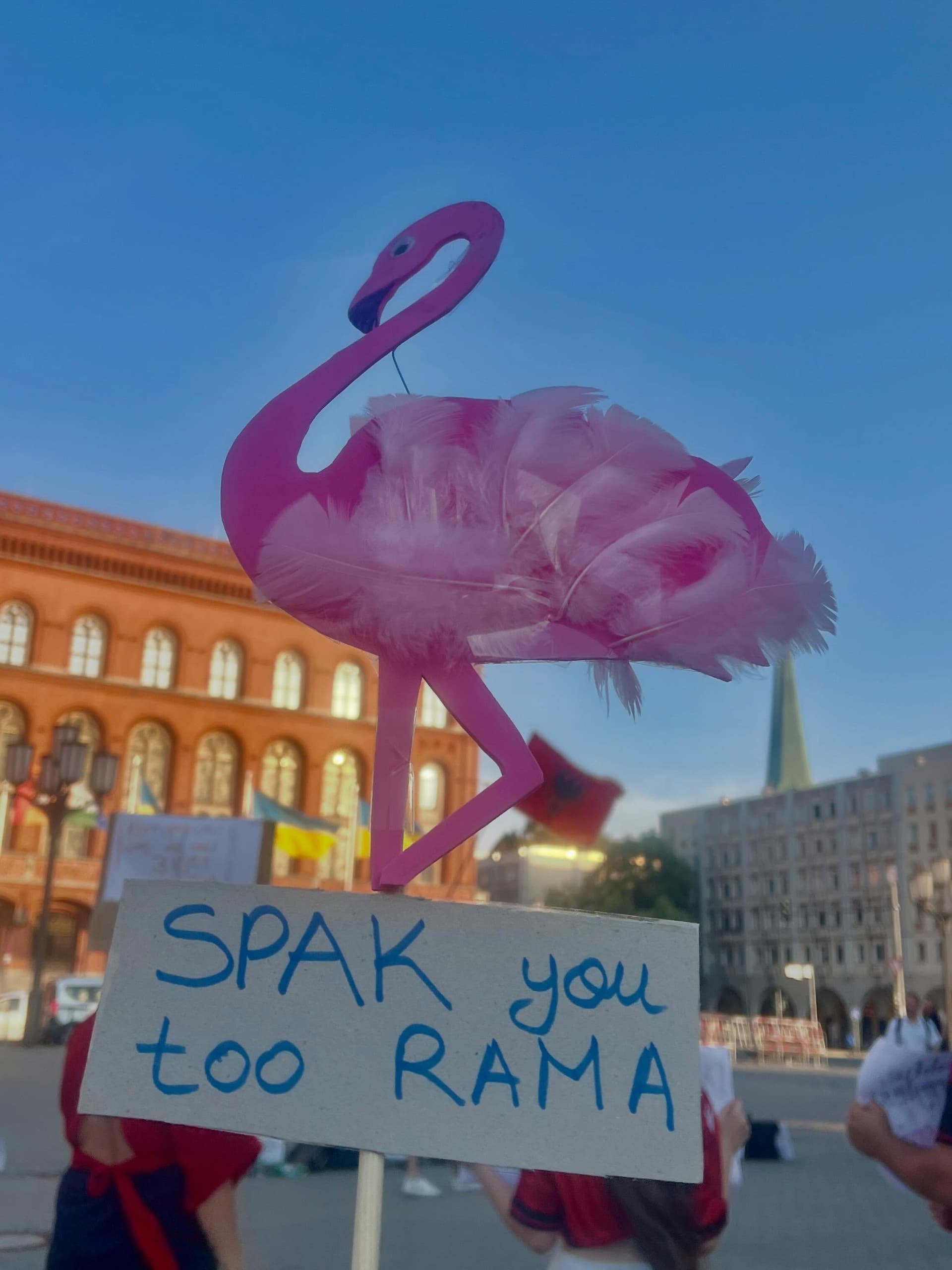 It was hot in Berlin, and our slogans hotter 🤌🏼!