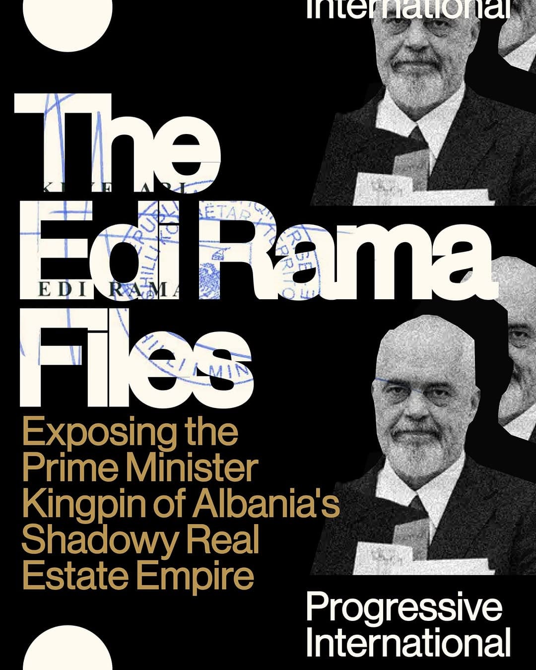LINK IN BIO 🇦🇱 The Prime Minister Kingpin of Albania’s Shadowy Real Estate Empire. (1/11)