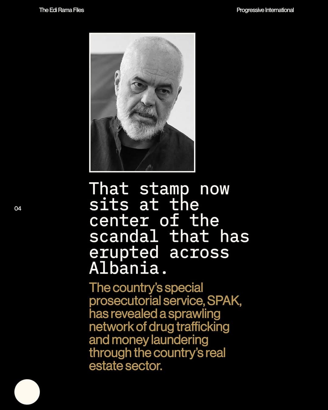 LINK IN BIO 🇦🇱 The Prime Minister Kingpin of Albania’s Shadowy Real Estate Empire. (4/11)