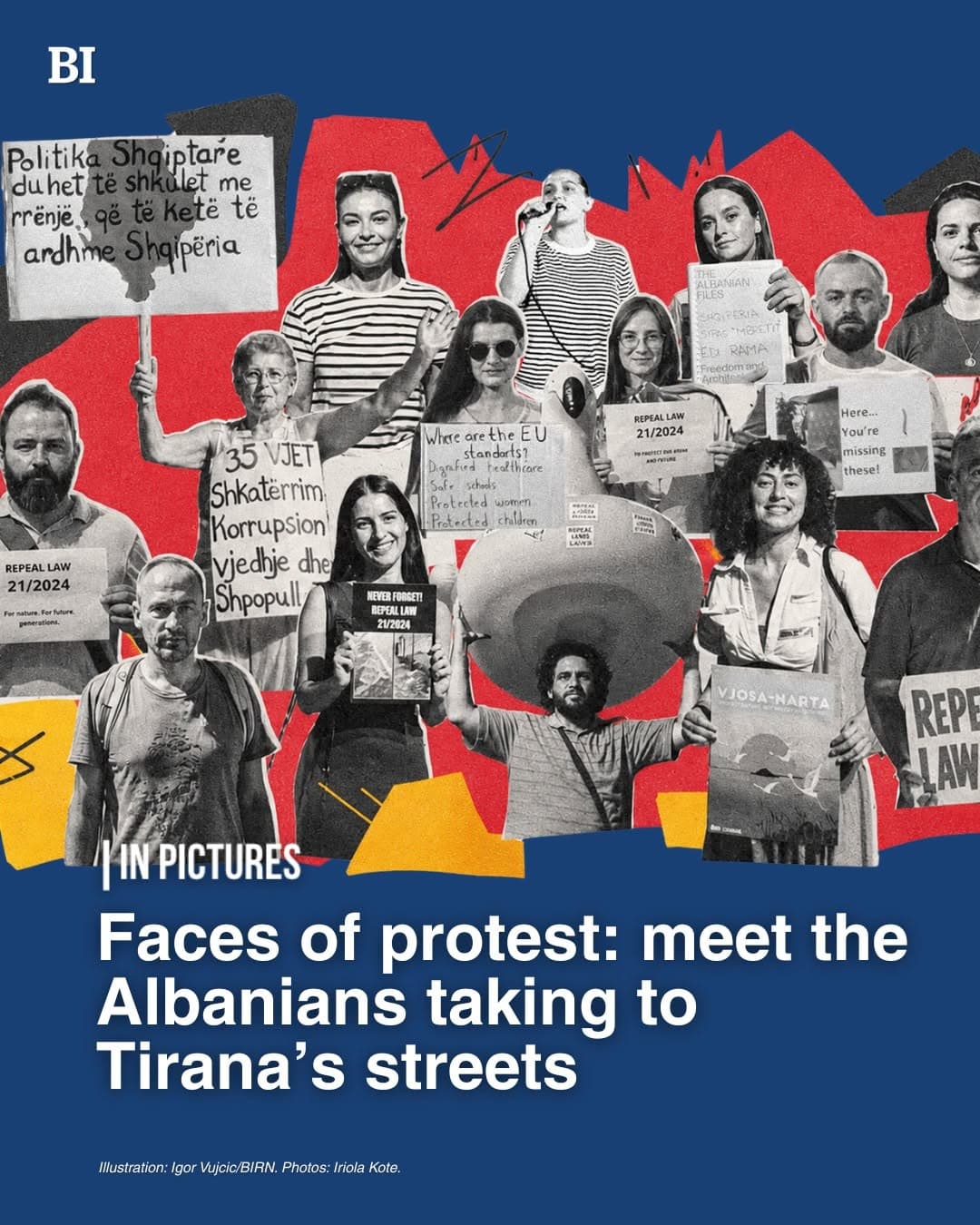 Prime Minister Edi Rama claims the daily protests shaking Tirana are misguided or manipulated (1/10)