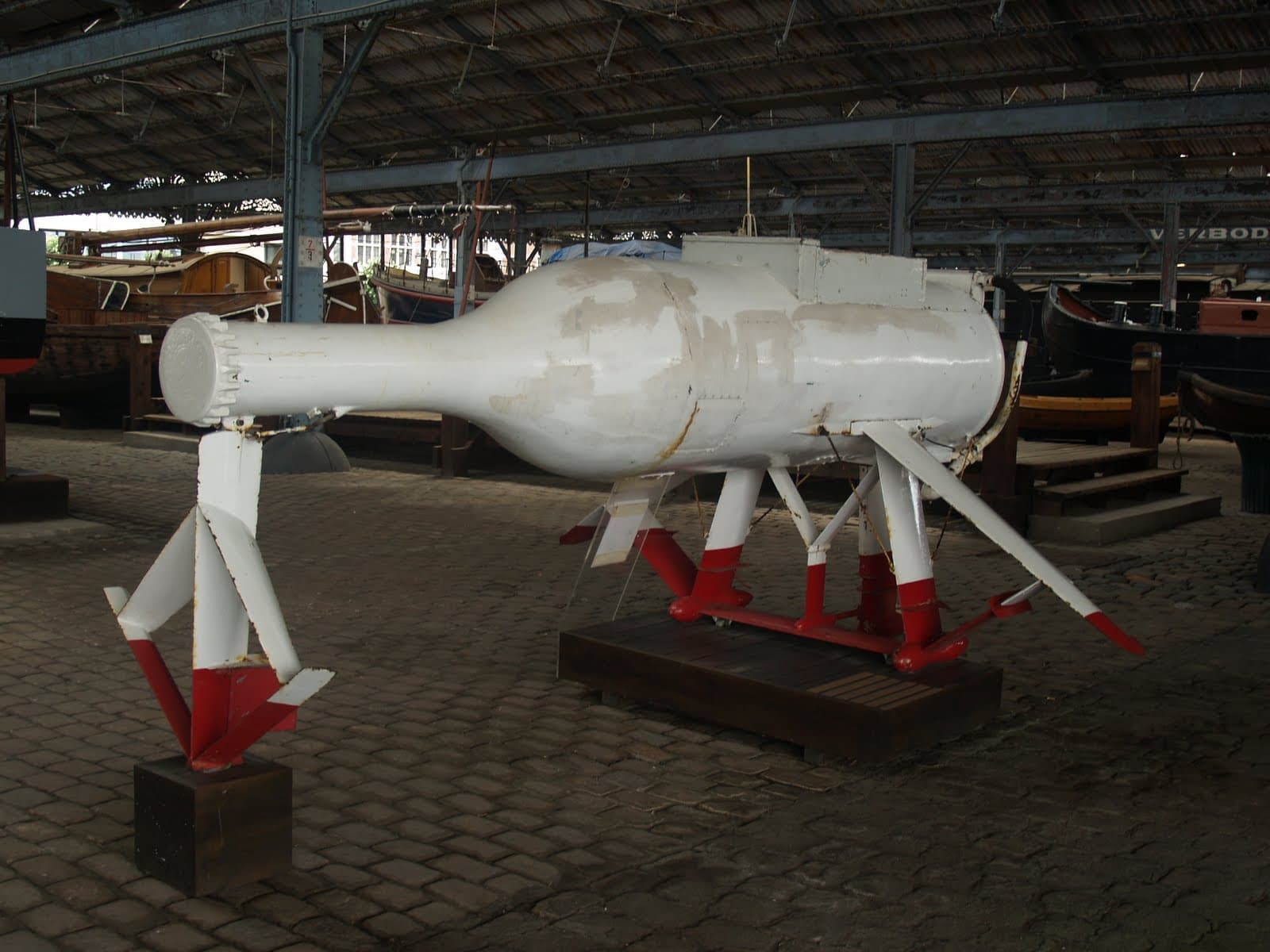 The model of the bottle