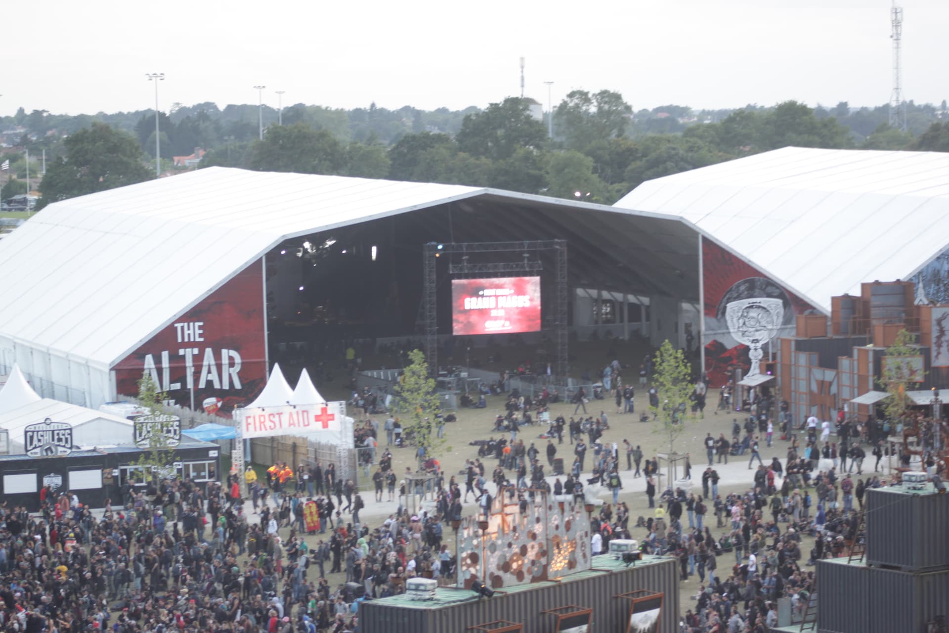 The Altar stage — Hellfest 2016
