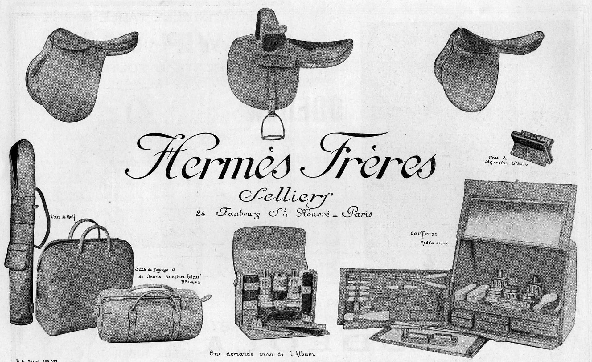 Hermès Frères, Selliers — 24 Faubourg Saint-Honoré