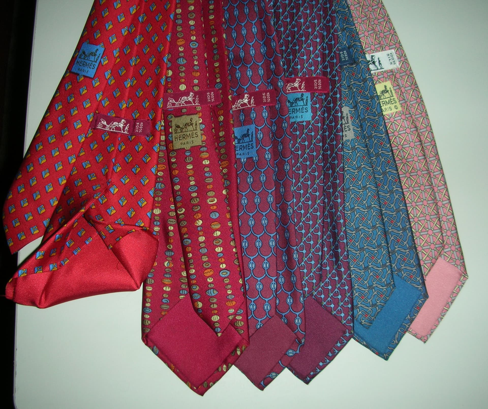 Hermès silk ties