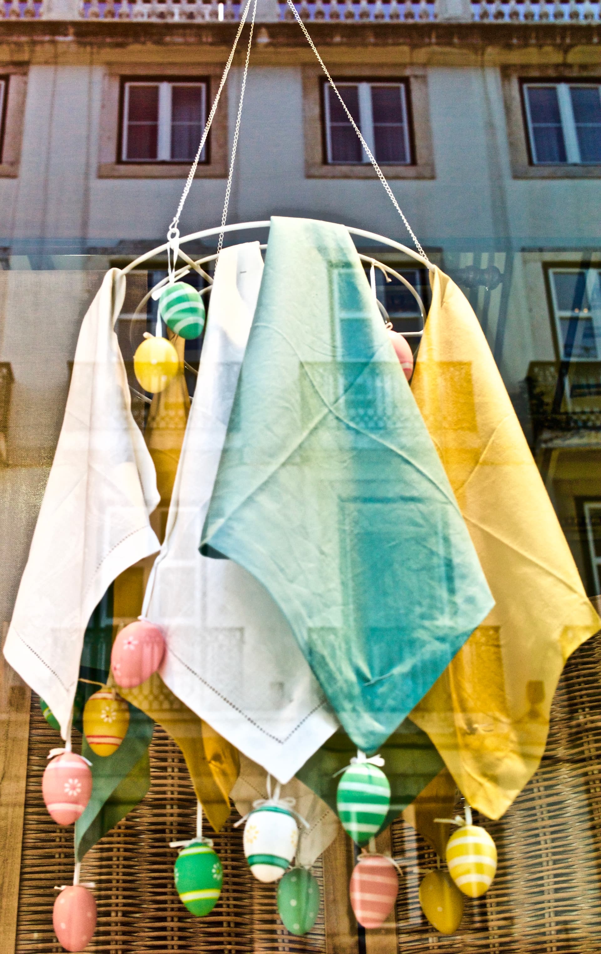 The Chiado window, Lisbon