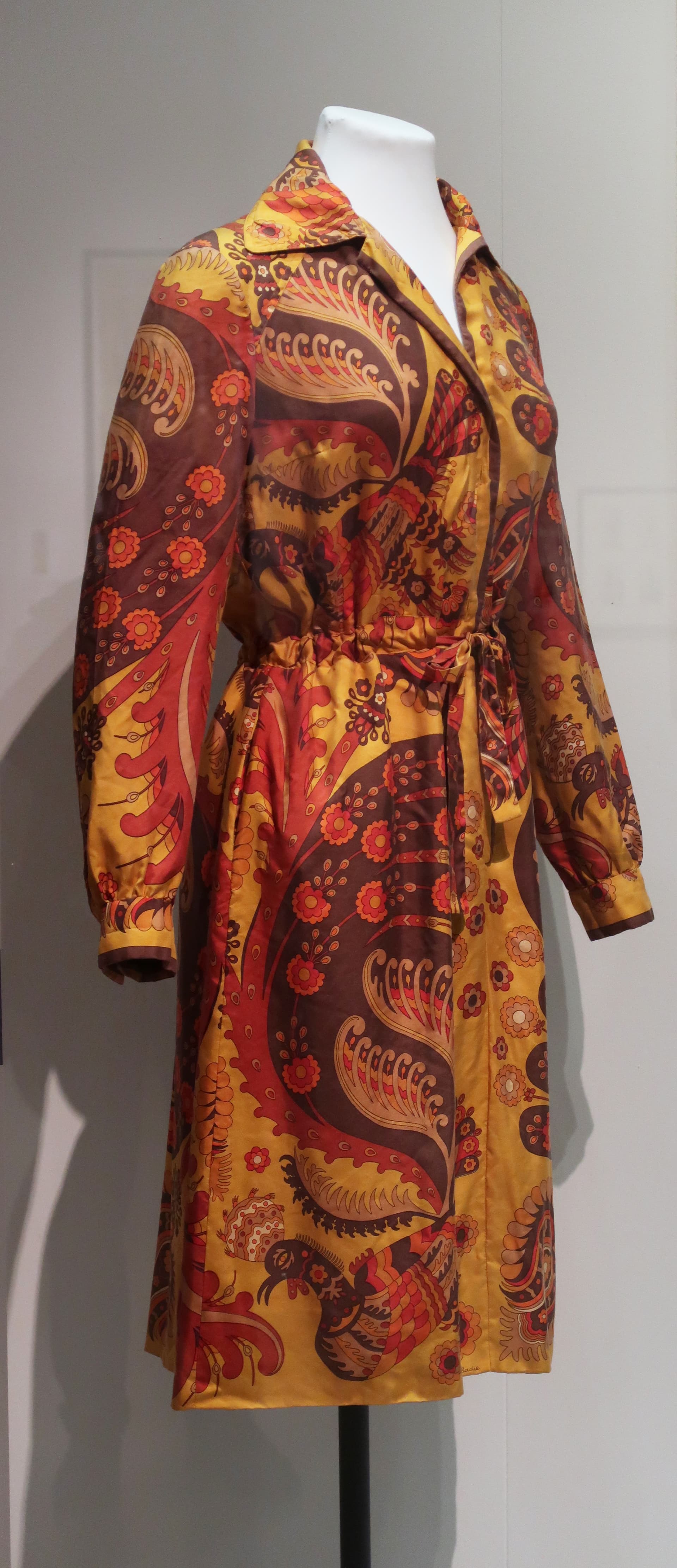 The Skyros shirt-dress from Hermès Sport, 1972