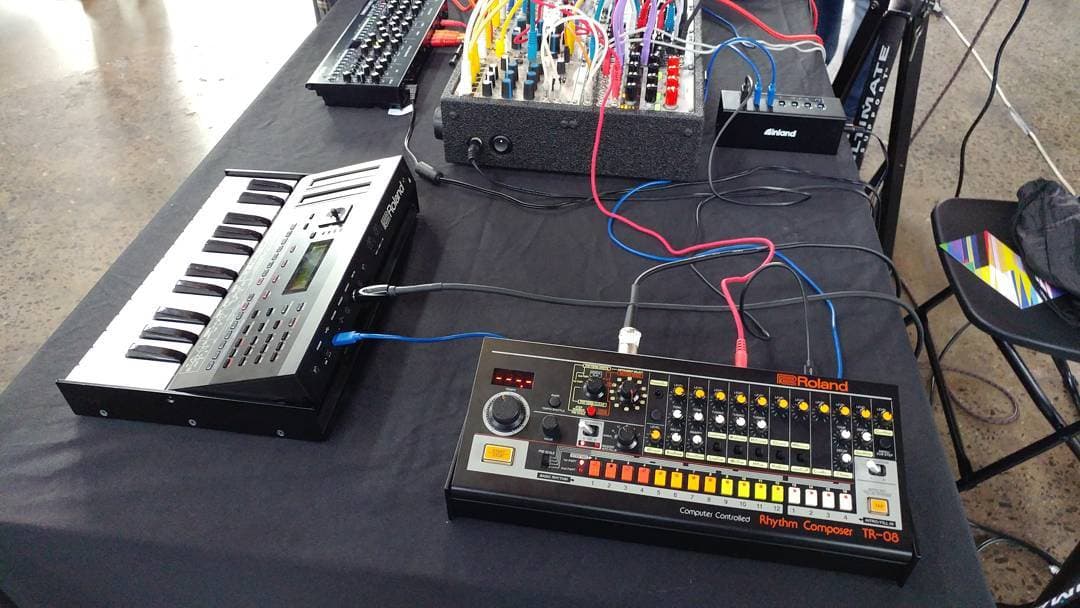 The TR-08 at Machines in Music
