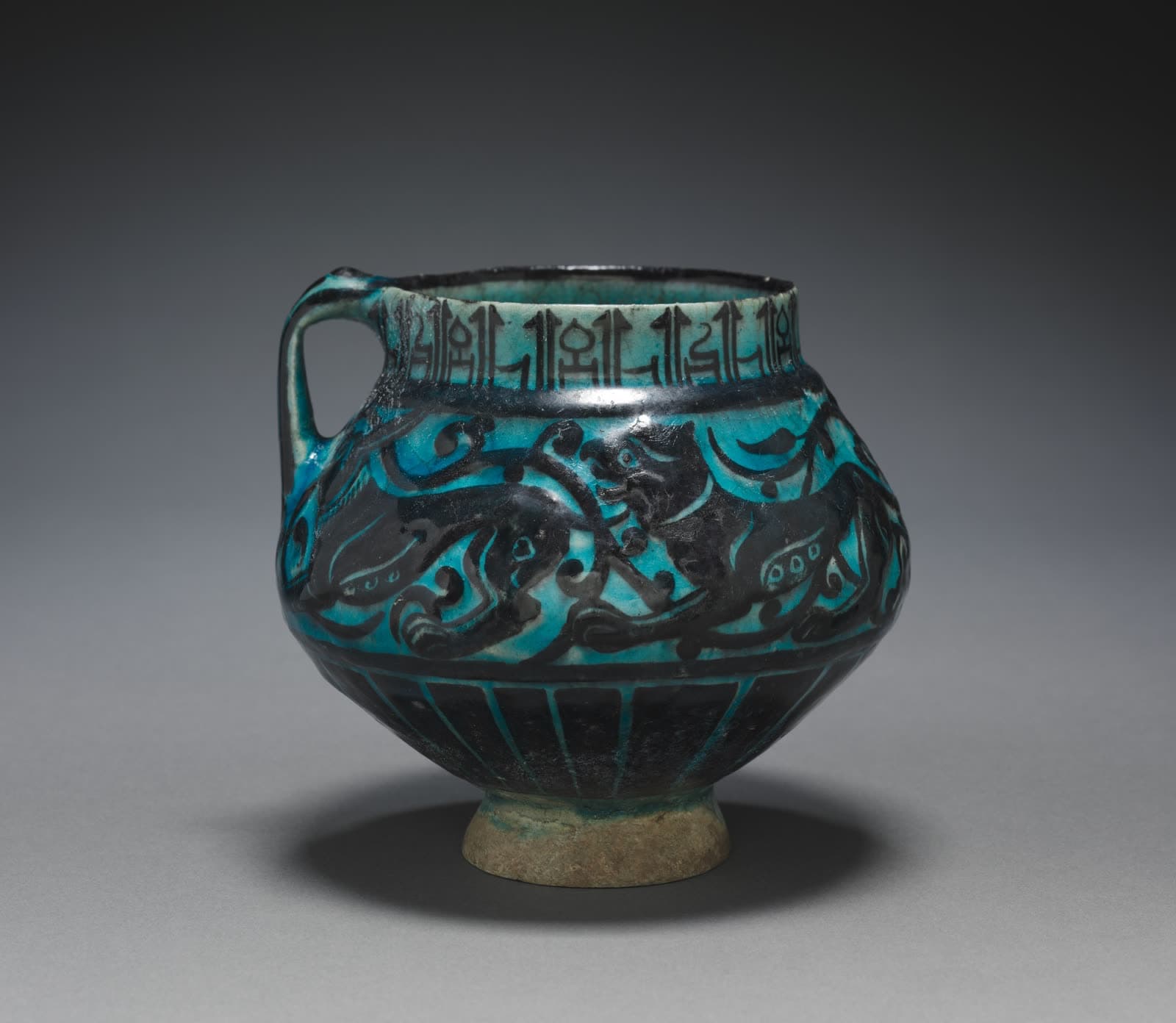 Jug with Running Animals