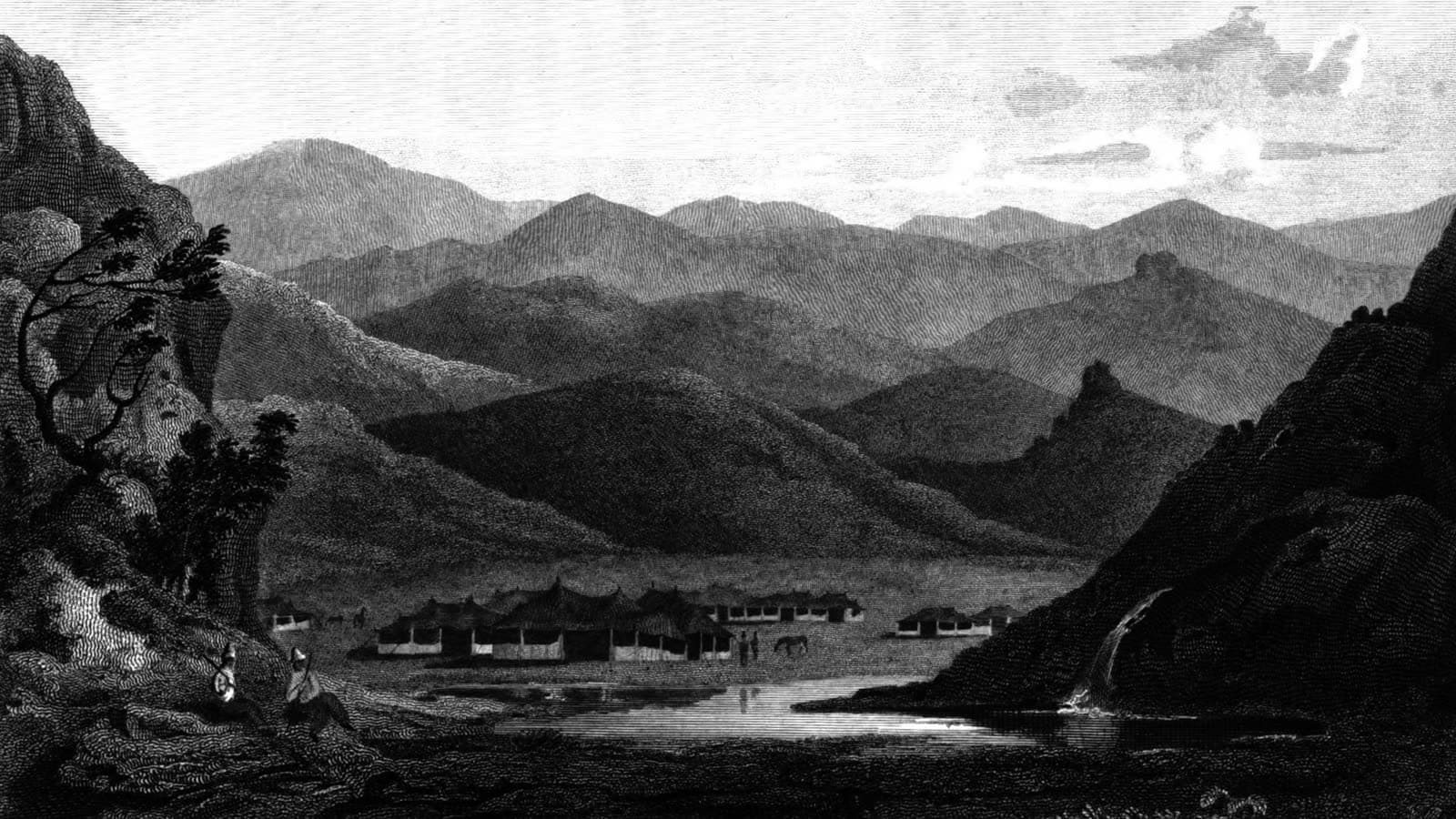 Nomads in Kurdestan Iran by Charles Heath