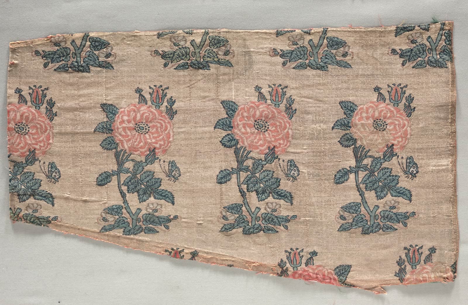 Sleeve with rose bushes and butterflies (2 of 2)