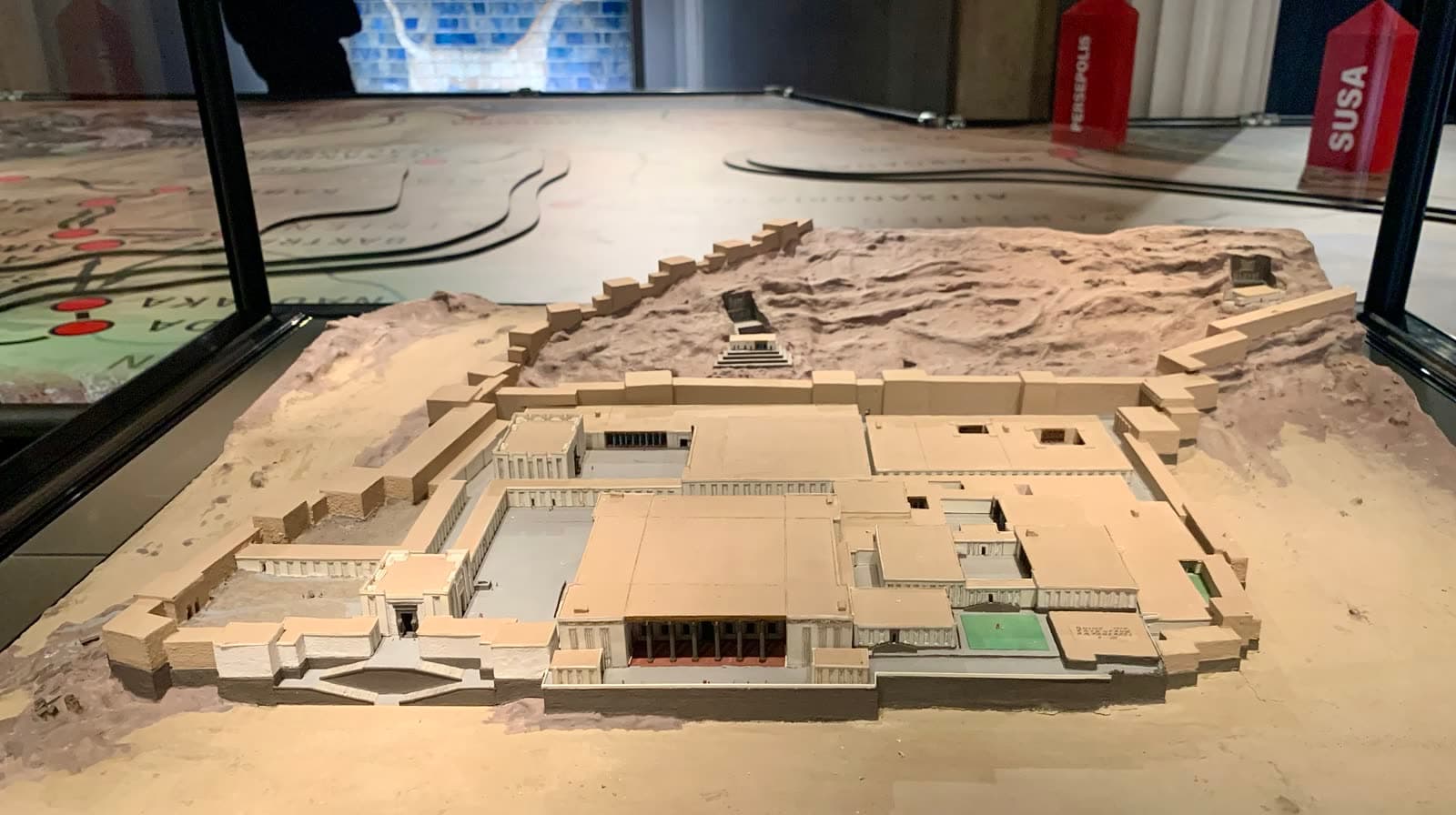 Model reconstruction of the palace complex at Persepolis (2 of 2)
