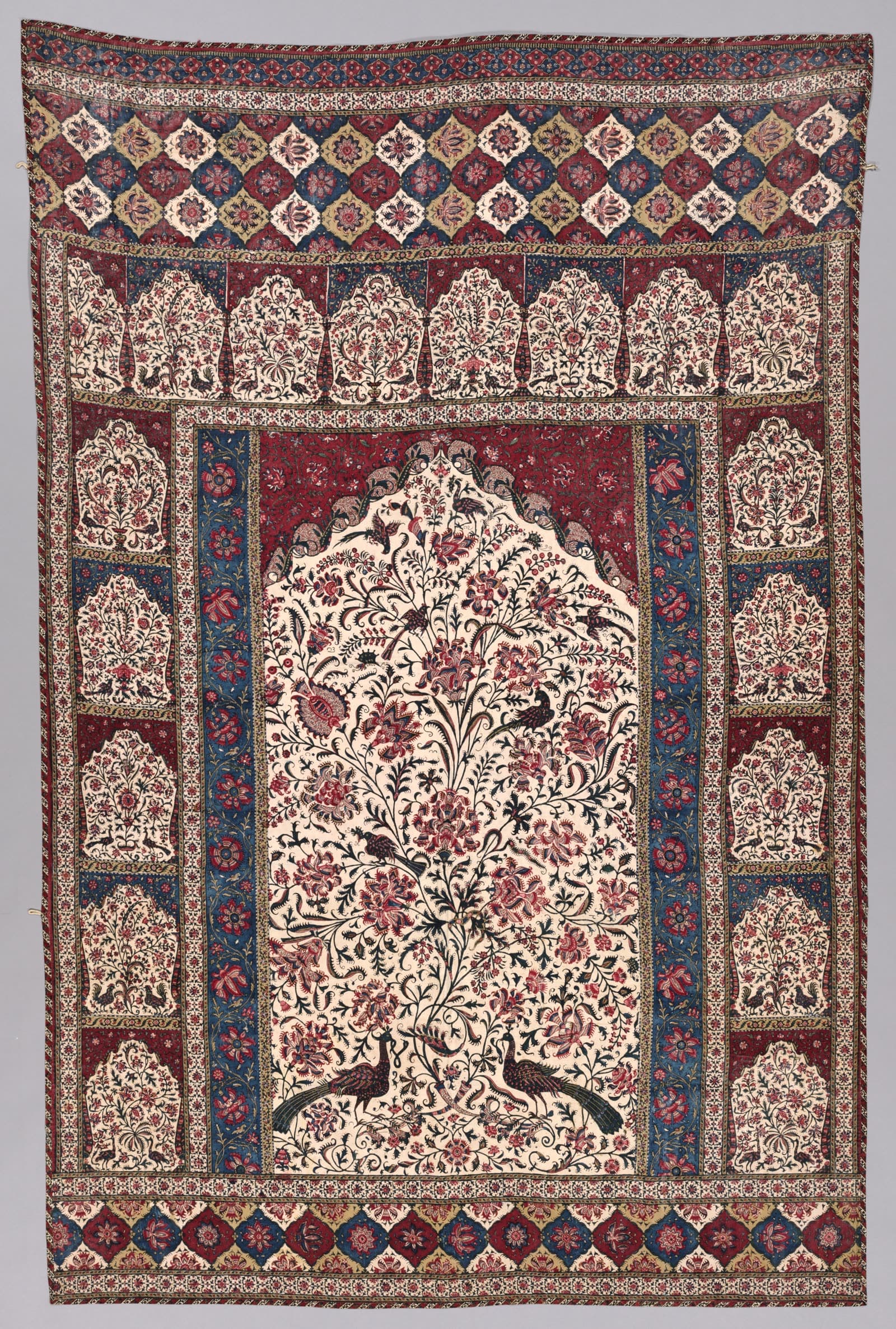 Chintz door curtain
