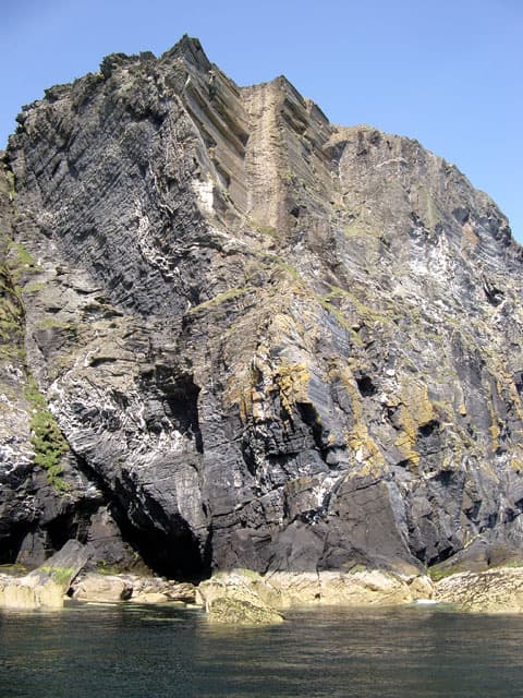 The cliffs of Spanish Head