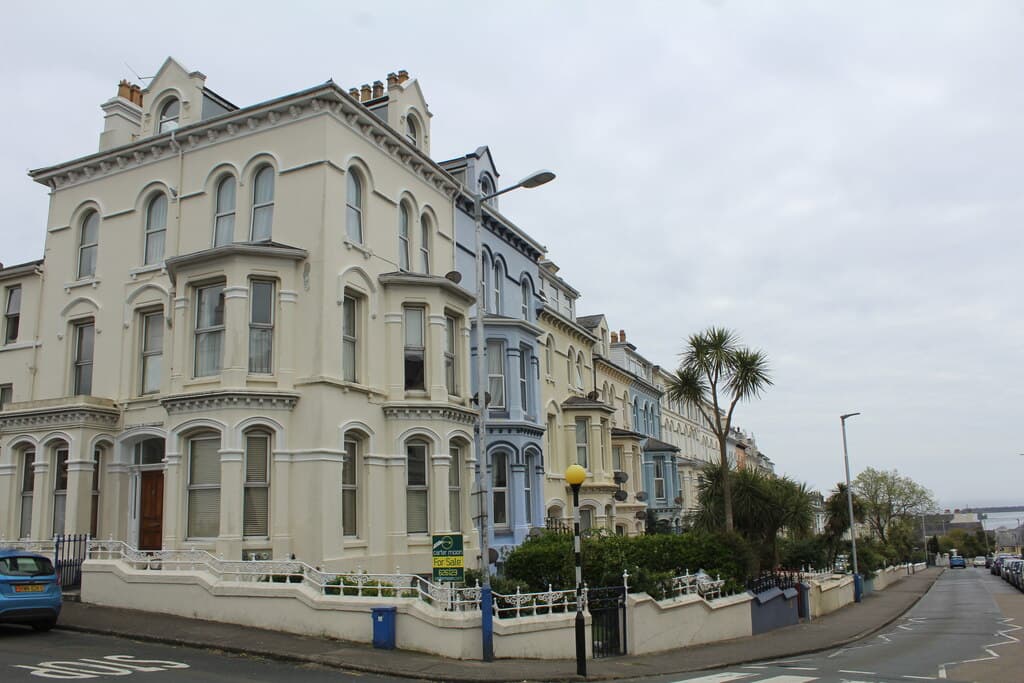 Junction of Hutchinson Square and Waverley Terrace, Douglas