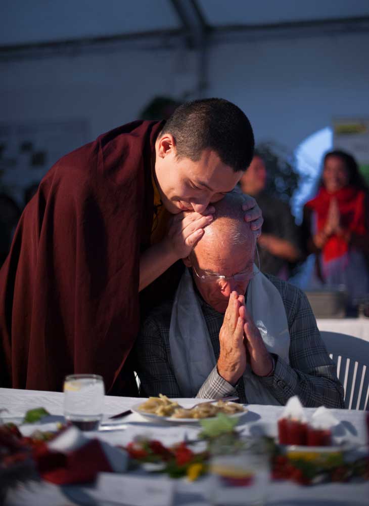 The 17th Karmapa and Lama Ole