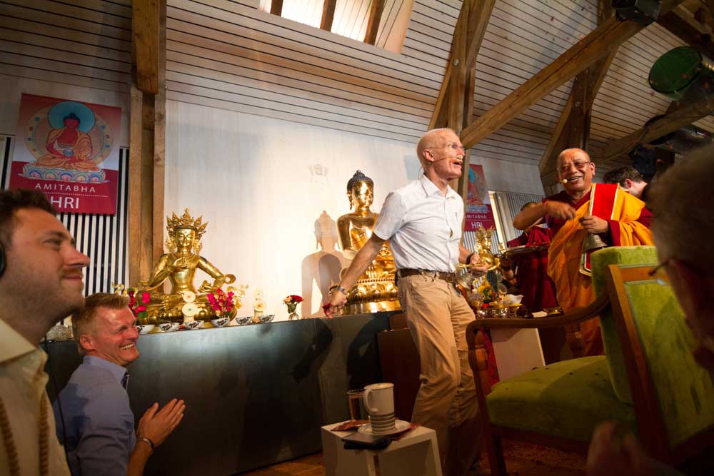 The Europe Center meditation hall