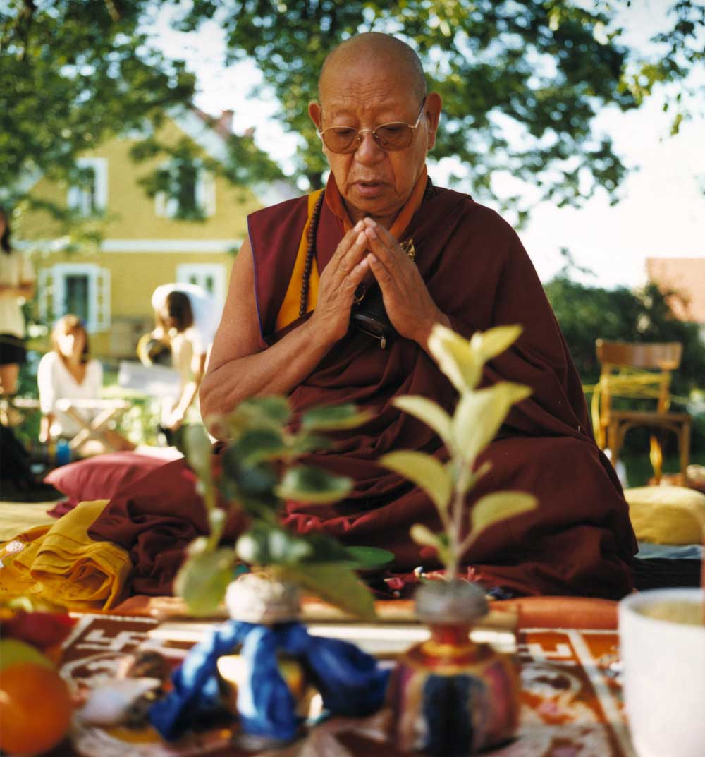 Lopön Tsechu Rinpoche in Graz