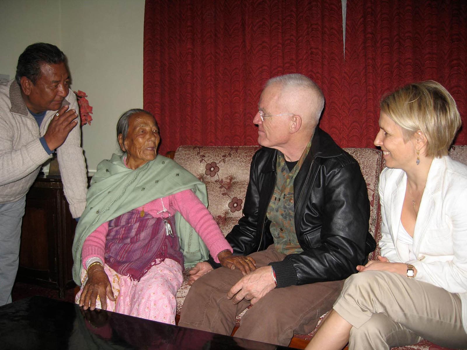 Meeting Buddha Laximi in Kathmandu