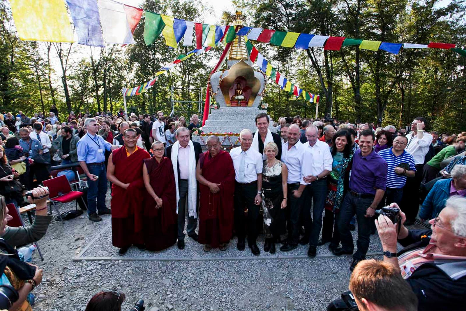 The Salzburg Stupa inauguration