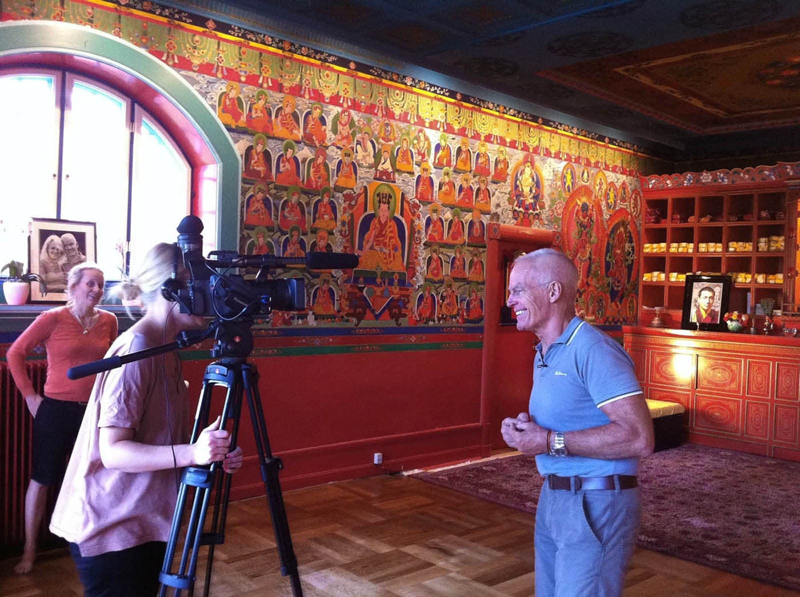 An interview for Politiken